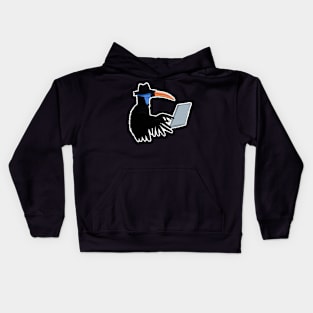 Bird Hacker Kids Hoodie